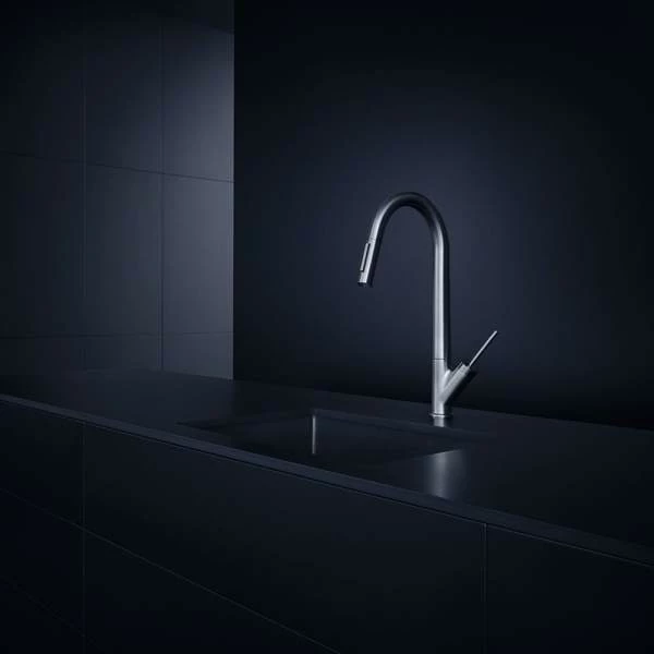 Axor Starck kjøkkenarmatur, uttrekkbar tut, krom Hansgrohe Axor Starck Kjøkkenarmatur, Uttrekkbar Tut, Krom -Intra Butikk axor starck kjkkenarmatur ut 1