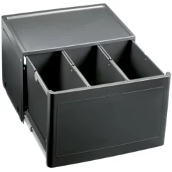 Blanco Botton Pro Automatisk 60/3 Avfallssystem, 3 Spann, Montering I Skap