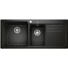 Blanco Naya 8S UX Kjøkkenvask 116x50 Cm, Sort