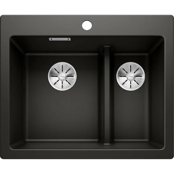 Blanco Pleon 6 Split UXI kjøkkenvask 61,50x51 cm, sort Blanco Pleon 6 Split UXI Kjøkkenvask 61,50x51 Cm, Sort -Intra Butikk blanco pleon 6 split uxi kjkk