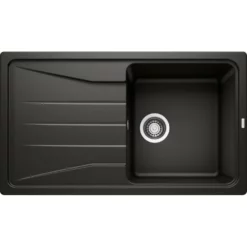 Blanco Sona 5S UX Kjøkkenvask 86x50 Cm, Sort