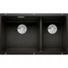 Blanco Subline 430/270-U Kjøkkenvask 75,5 X 46 Cm, Sort