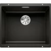 Blanco Subline 500-U UXI Kjøkkenvask 53x46 Cm, Sort
