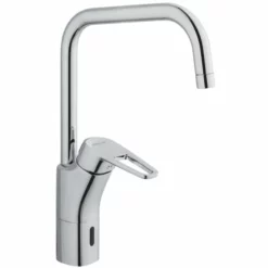 FM Mattsson Siljan Duo Kjøkkenarmatur, Berøringsfri, Krom