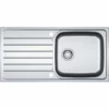 Franke Spark SKX 611-100 Kjøkkenvask 100x50 Cm, Rustfritt Stål