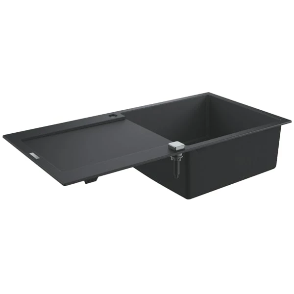 Grohe K500 kjøkkenvask 100x50 cm, sort Grohe K500 Kjøkkenvask 100x50 Cm, Sort -Intra Butikk grohe k500 kjkkenvask 100x50 1