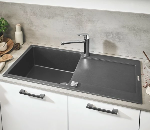 Grohe K500 kjøkkenvask 100x50 cm, grå Grohe K500 Kjøkkenvask 100x50 Cm, Grå -Intra Butikk grohe k500 kjkkenvask 100x50 4