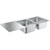 Grohe K500 Kjøkkenvask 116x50 Cm, Rustfritt Stål