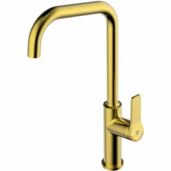 Gustavsberg Epic Kjøkkenarmatur, Børstet Messing