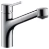 Hansgrohe Talis S 170 Kjøkkenarmatur, Uttrekkbar Tut, Krom