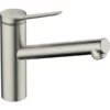 Hansgrohe Zesis M33 Kjøkkenarmatur, Rustfritt Stål Look