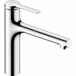 Hansgrohe Zesis M33 Kjøkkenarmatur, Uttrekkbar Tut, Krom
