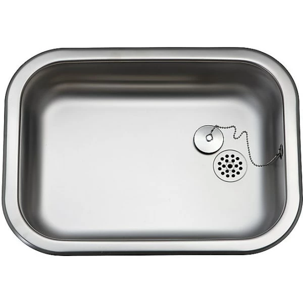 Intra Barents BA480 kjøkkenvask 54x40 cm, rustfritt stål Intra Barents BA480 Kjøkkenvask 54x40 Cm, Rustfritt Stål -Intra Butikk intra barents ba480 kjkkenvas 1