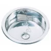 Intra Barents BC313 Kjøkkenvask Ø38 Cm, Rustfritt Stål