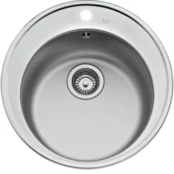 Intra KC380BI Kjøkkenvask Ø50 Cm, Rustfritt Stål