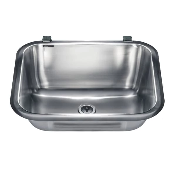 Intra VK44 Skyllekar 48,5 x 38,5 cm, vegghengt, m/propp og kjetting, Rustfri stål Intra VK44 Skyllekar 48,5 X 38,5 Cm, Vegghengt, M/propp Og Kjetting, Rustfri Stål -Intra Butikk intra vk44 skyllekar 485 x 38