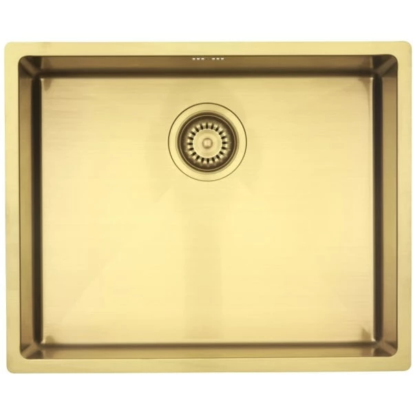 Lavabo Kubus 500 soft kjøkkenvask 54x44 cm, gull Lavabo Kubus 500 Soft Kjøkkenvask 54x44 Cm, Gull -Intra Butikk lavabo kubus 500 soft kjkkenv 4