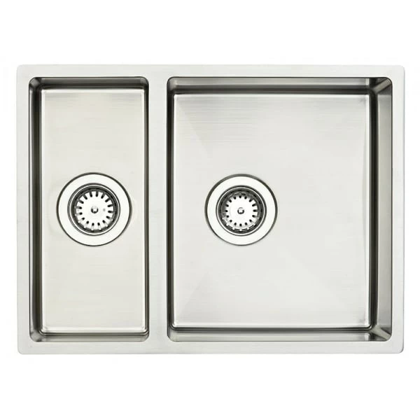 Lavabo Kubus soft kjøkkenvask 59x44 cm, rustfritt stål Lavabo Kubus Soft Kjøkkenvask 59x44 Cm, Rustfritt Stål -Intra Butikk lavabo kubus soft kjkkenvask
