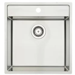 Lavabo Nexus 50 Kjøkkenvask 48x51 Cm, Rustfritt Stål