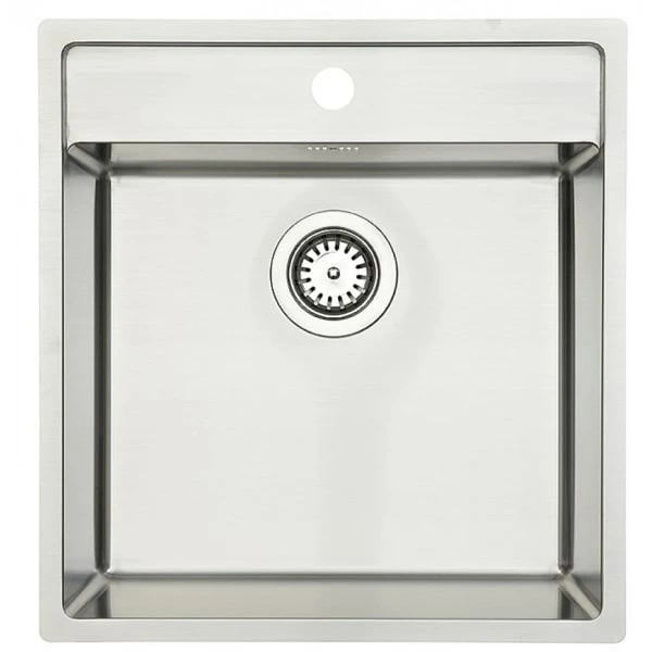 Lavabo Nexus 50 kjøkkenvask 48x51 cm, rustfritt stål Lavabo Nexus 50 Kjøkkenvask 48x51 Cm, Rustfritt Stål -Intra Butikk lavabo nexus 50 kjkkenvask 48