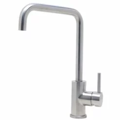 Primy Steel Square Kjøkkenarmatur, Rustfri Stål