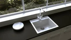 Prisma Honolulu Kjøkkenvask 56x51 Cm, Hvit -Intra Butikk prisma honolulu kjkkenvask 56 2