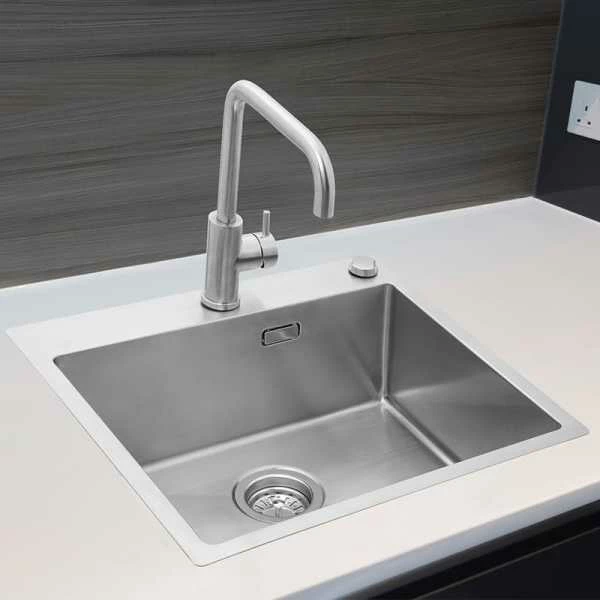 Prisma Pittsburgh kjøkkenvask 54,5x50 cm, rustfritt stål Prisma Pittsburgh Kjøkkenvask 54,5x50 Cm, Rustfritt Stål -Intra Butikk prisma pittsburgh kjkkenvask 1